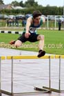 Mens under-17s 400 metres hurdles, Northern Under-17s/U-15s and U13s Champs, Leigh Sports Village, Leigh. Photo: David T. Hewitson/Sports for All Pics